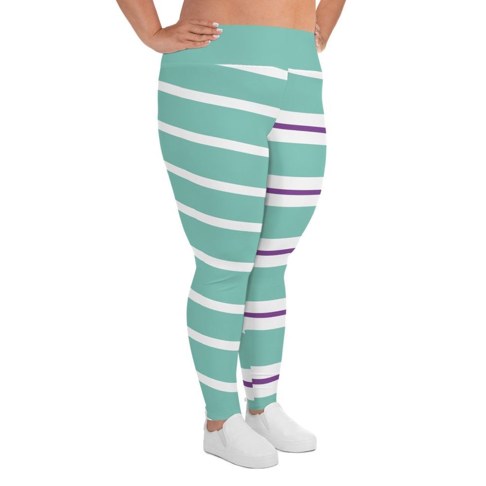 Vanellope Real Racer Plus Size Leggings Sugar Rush Stretch Pants