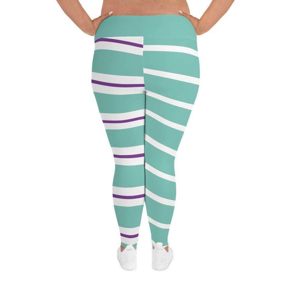 Vanellope Real Racer Plus Size Leggings Sugar Rush Stretch Pants