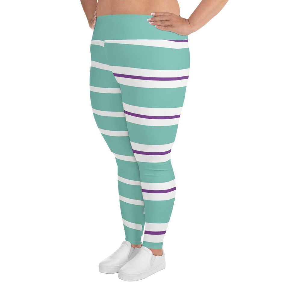Vanellope Real Racer Plus Size Leggings Sugar Rush Stretch Pants