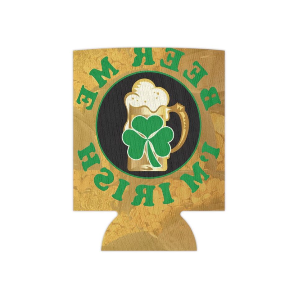 Beer Me I'm Irish Pots of Gold St. Patrick's Day Can Cooler