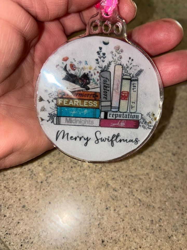 Handmade Colorful Double sided Ornament