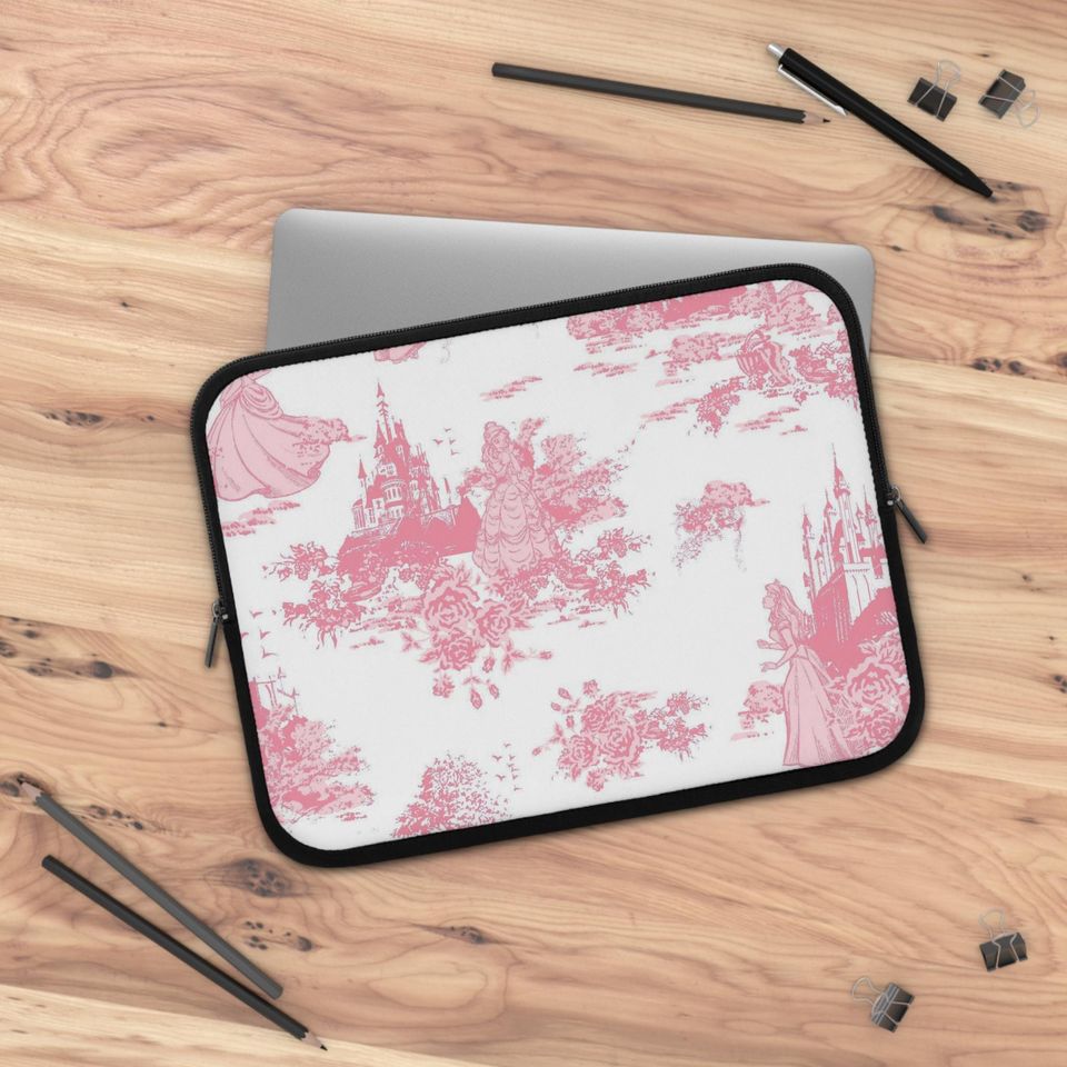 Beauty and the Beast Laptop Sleeve, Belle Laptop cover, Laptop carrier, computer cover