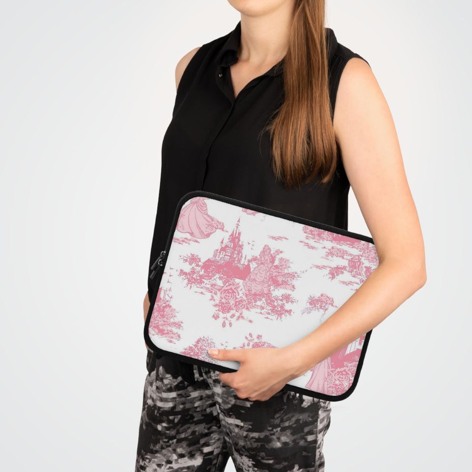 Beauty and the Beast Laptop Sleeve, Belle Laptop cover, Laptop carrier, computer cover