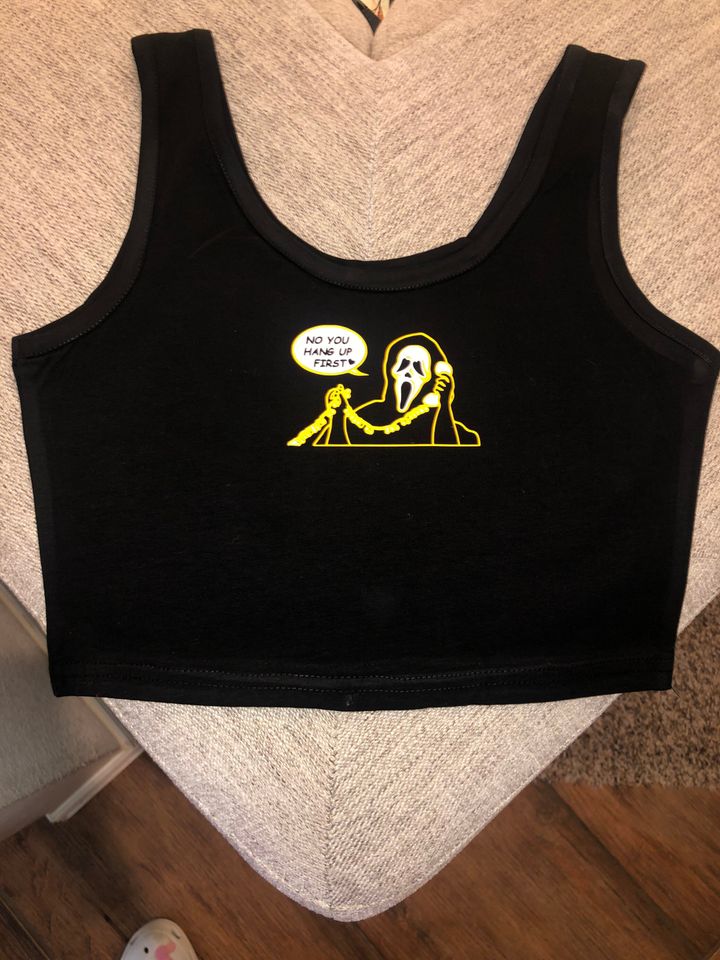 Halloween crop top