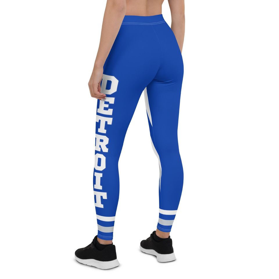 Detroit Lions Leggings III, Gift For Her