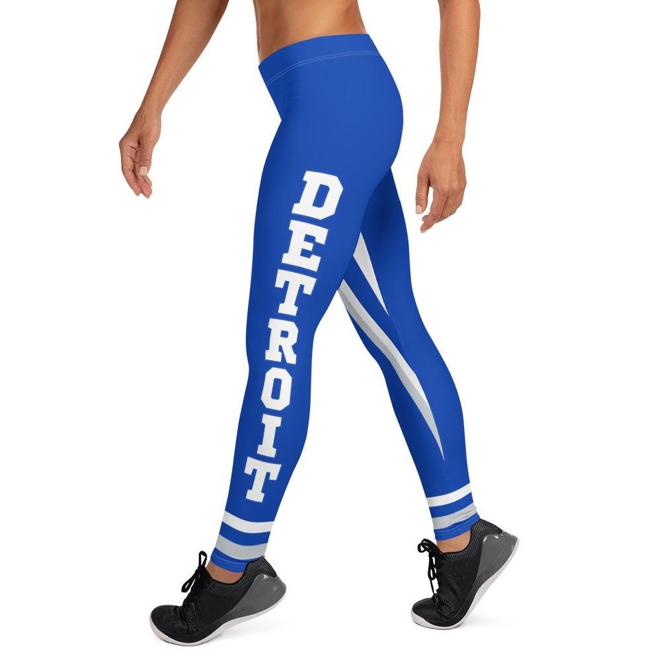 Detroit Lions Leggings III, Gift For Her