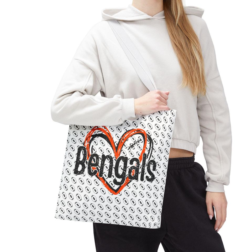 Cincinnati Football Tote Bag, Football Lovers Gift