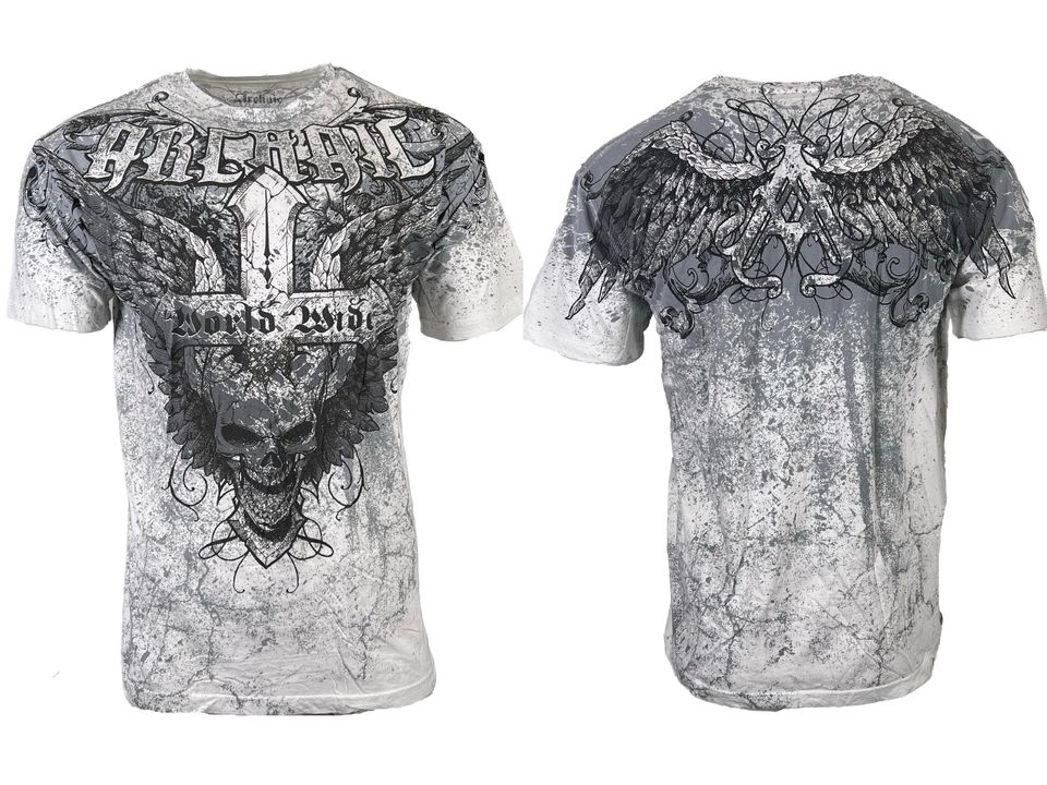 Archaic Affliction Men's WORLD WIDE Crewneck