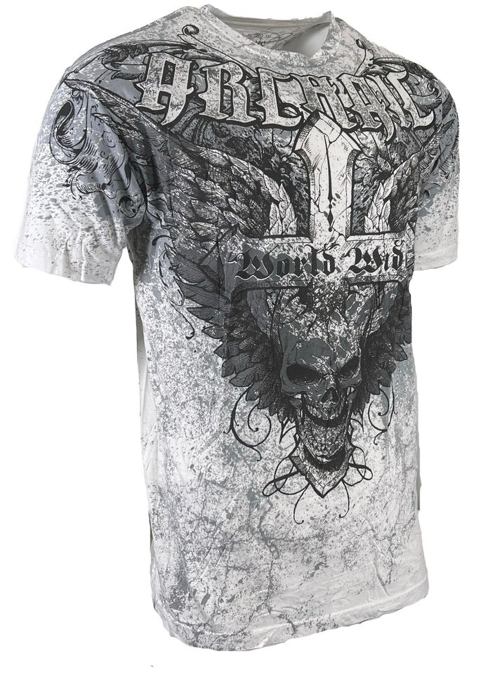 Archaic Affliction Men's WORLD WIDE Crewneck