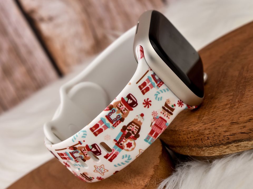 Nutcracker Christmas Watch Band for Apple Watch Fitbit Samsung Garmin