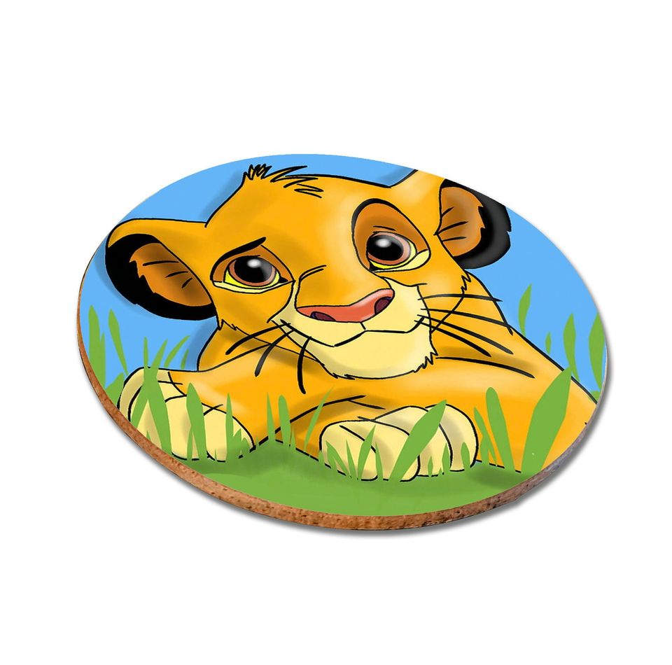 Disney Lion King, Cute Simba Coaster