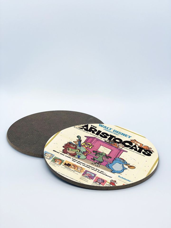 Disney Vintage The Aristocats Coasters