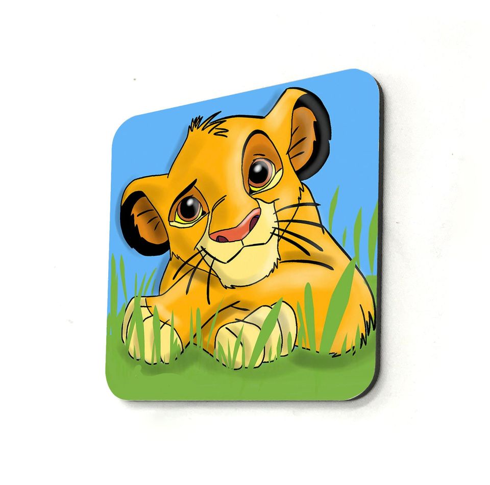 Disney Lion King, Cute Simba Coaster