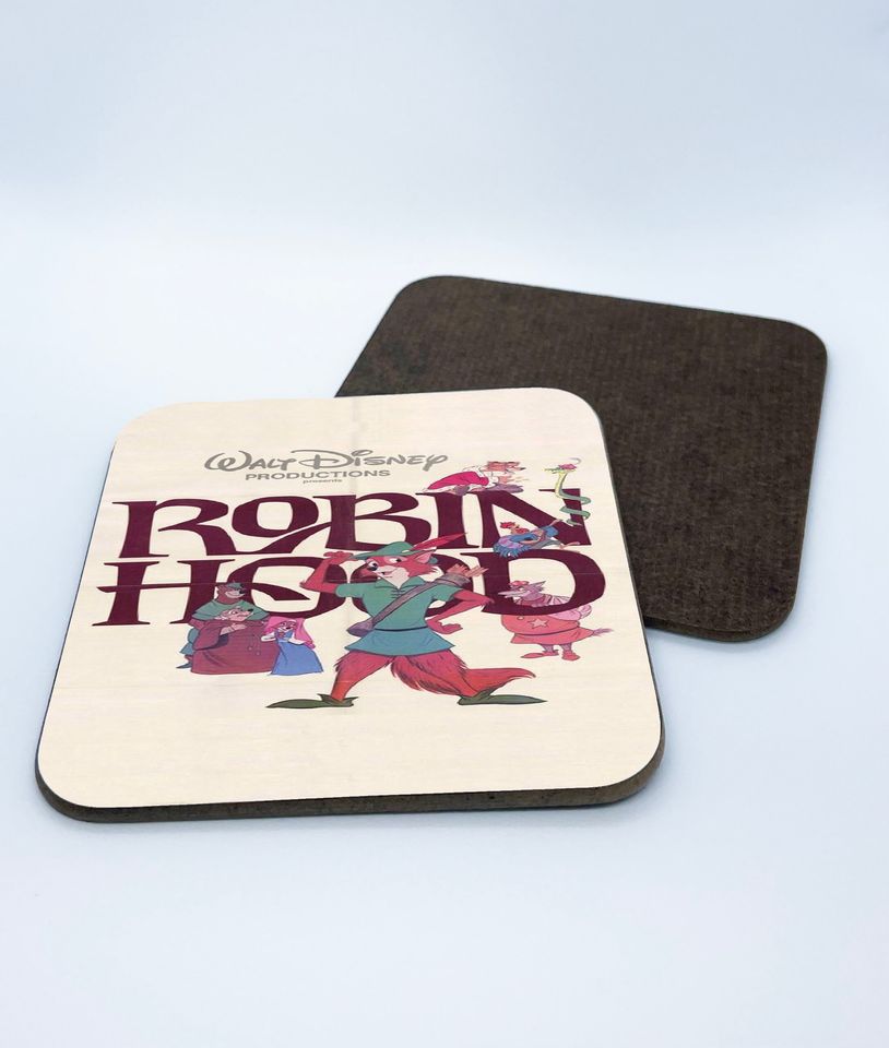 Disney Vintage Robin Hood Coasters