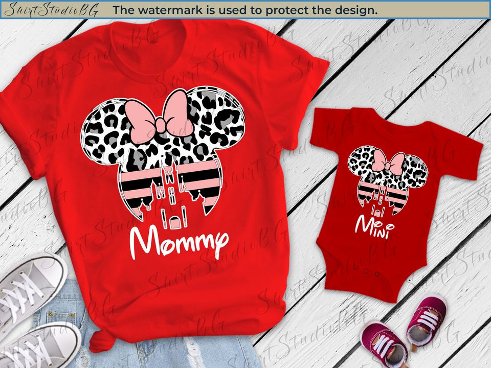 Disney Mommy and Me Shirts, Mommy and Mini Shirs