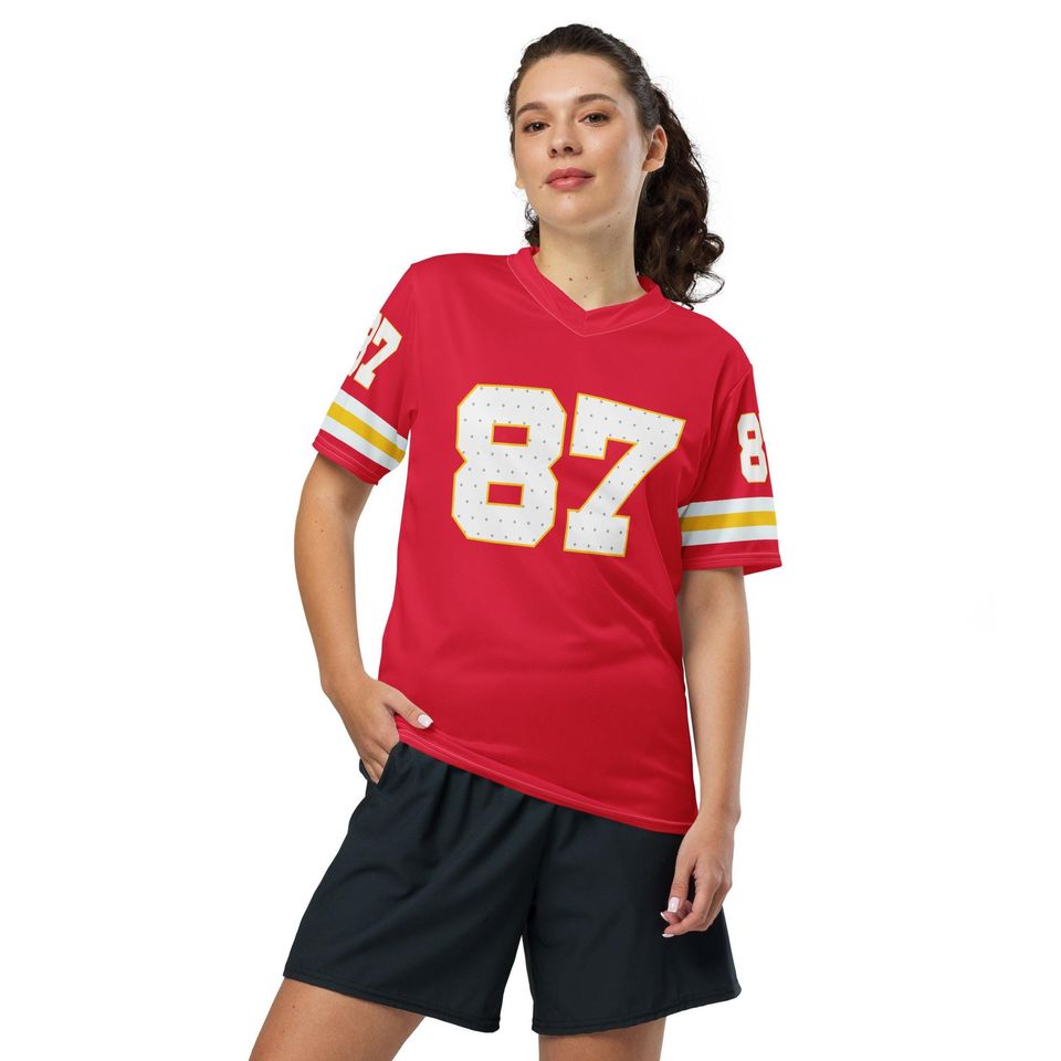 Kansas City Jersey Home  #87 Kelce | High-Quality Fan Apparel
