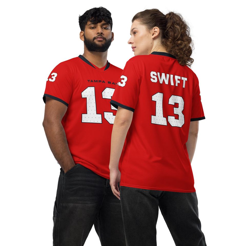 Swift 13 - Tampa Bay Buccaneers style jersey