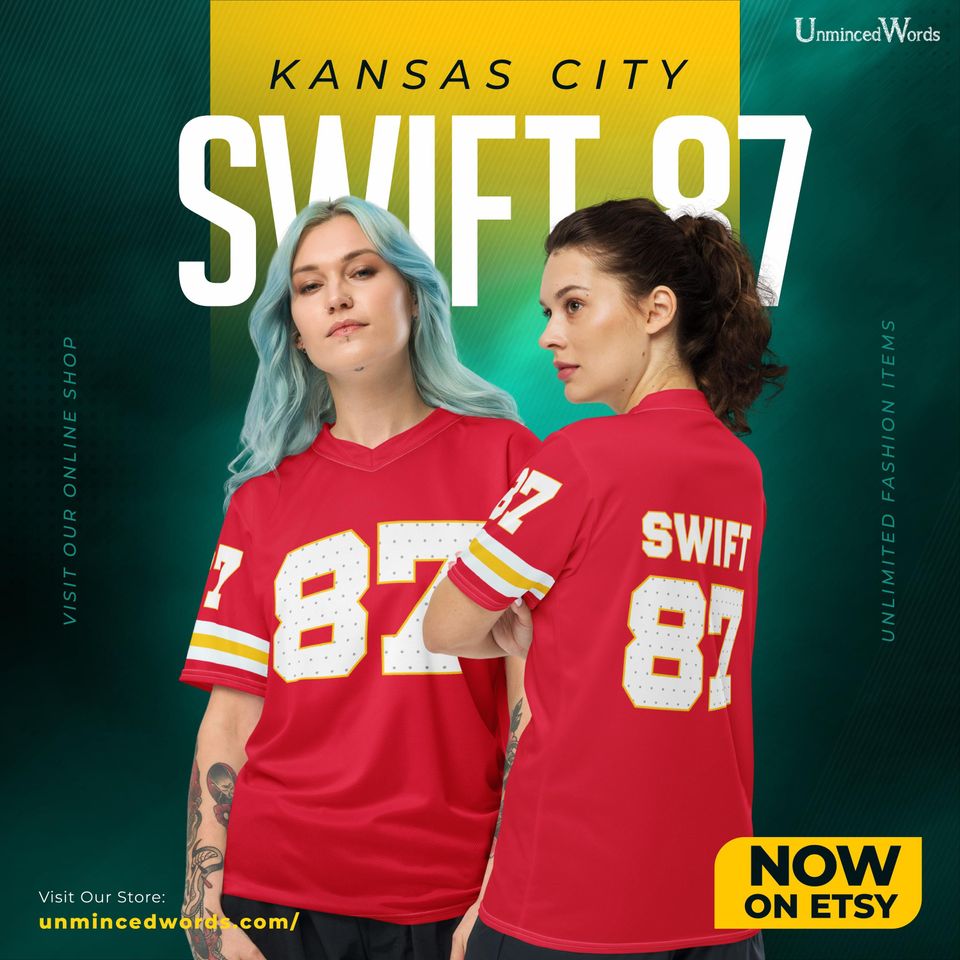 Kansas City Jersey Home  #87 Kelce | High-Quality Fan Apparel