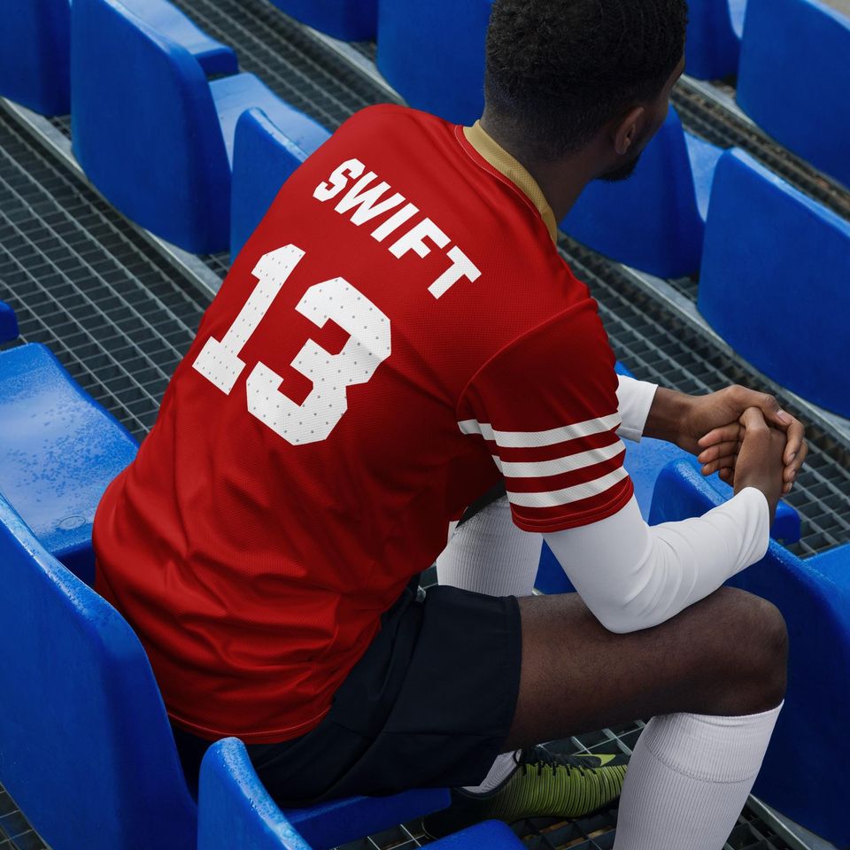 Swift 13 - San Francisco 49ers style jersey