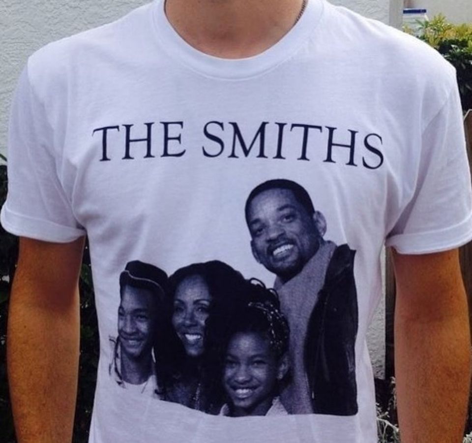 Will Smith shirt Will Smith Tshirt will smith parody shirt parody the smiths shirt