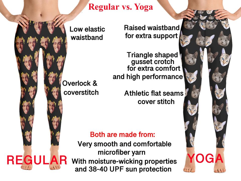Halloween Leggings Black Bats Witch Striped Yoga Athletic Pants