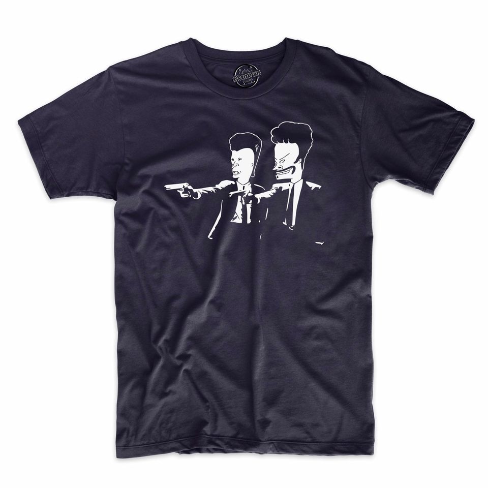 Beavis and Butthead Pulp Parody Tee
