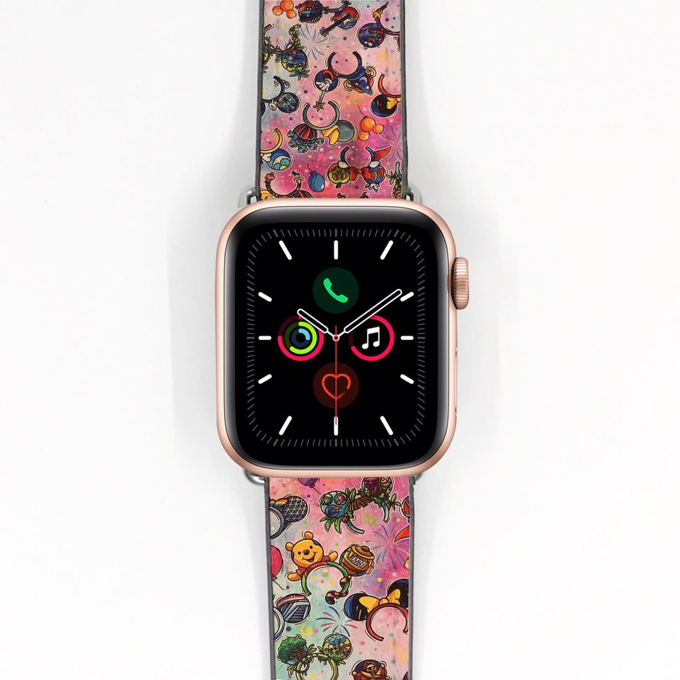 Theme Park Mouse Ear Hats Apple Watch Band