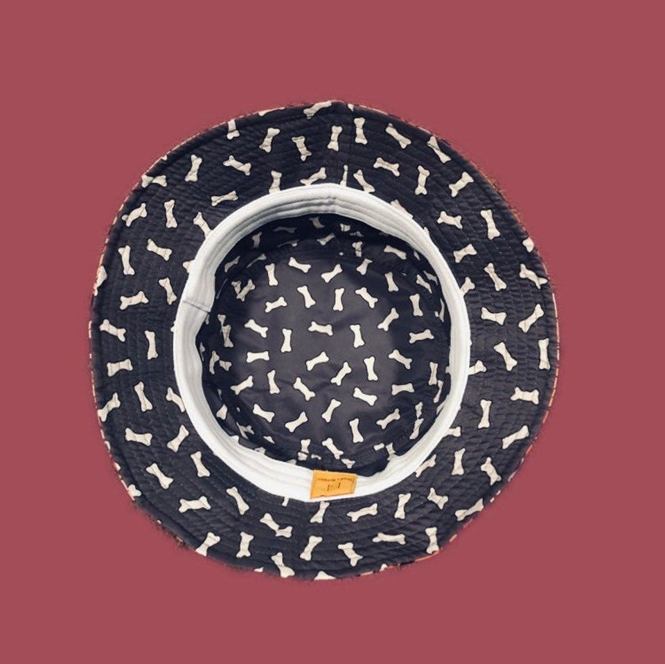 Doodle Dog Bucket Hat - Bucket Hat with Sublimated Dog Design