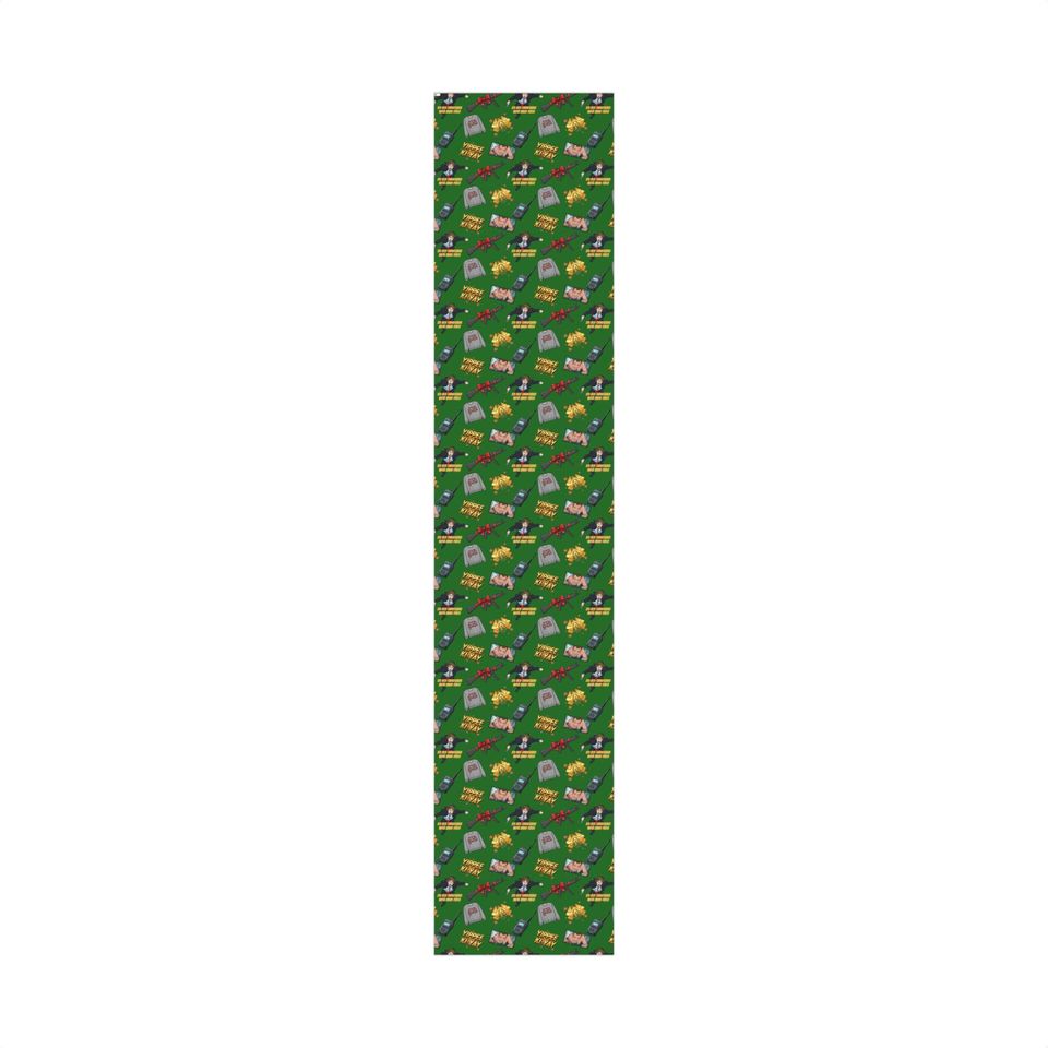 Die Hard Christmas Wrapping Paper, 80s Movie Gift Wrap