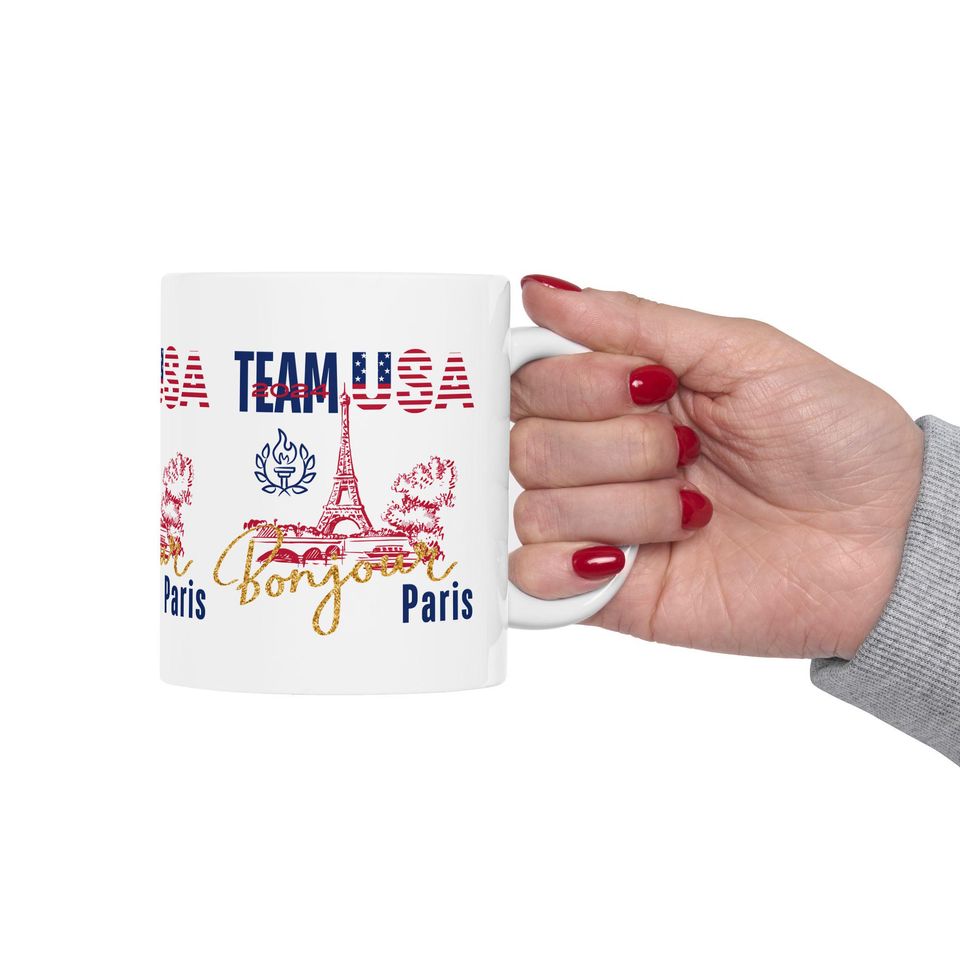 Paris 2024 Olympics games Commemorative Ceramic coffee Mug (11oz, 15oz)