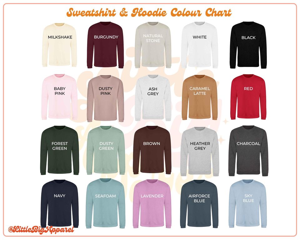 Halloween Town Embroidery Fall Sweatshirt, Spooky Season Crewneck