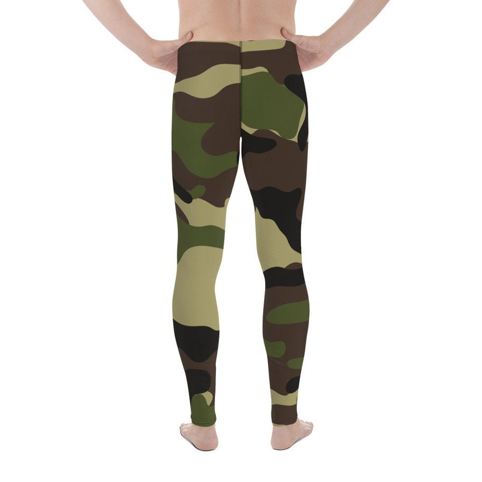 Army Camouflage Men's Leggings