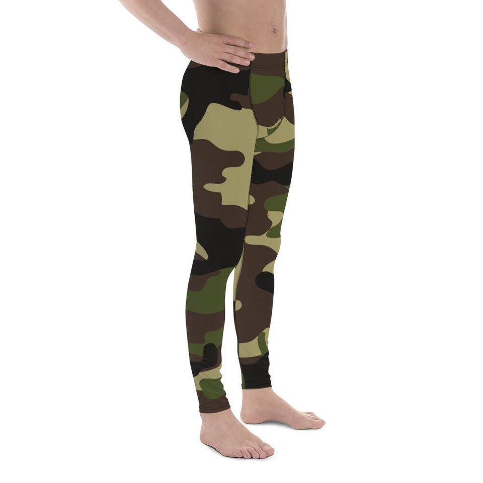 Army Camouflage Men's Leggings