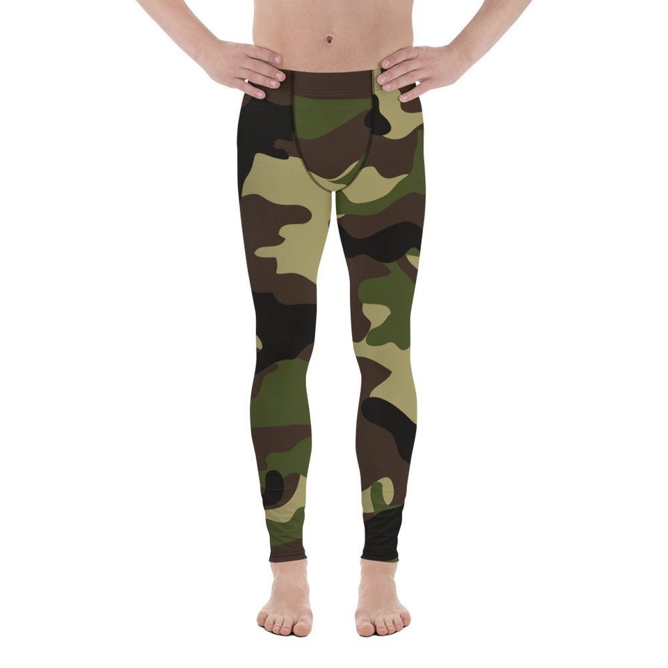 Army Camouflage Men's Leggings