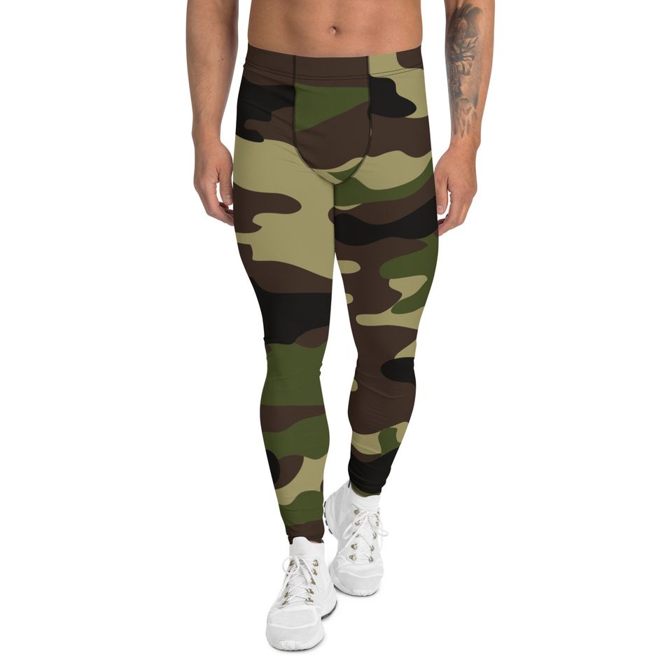 Army Camouflage Men's Leggings
