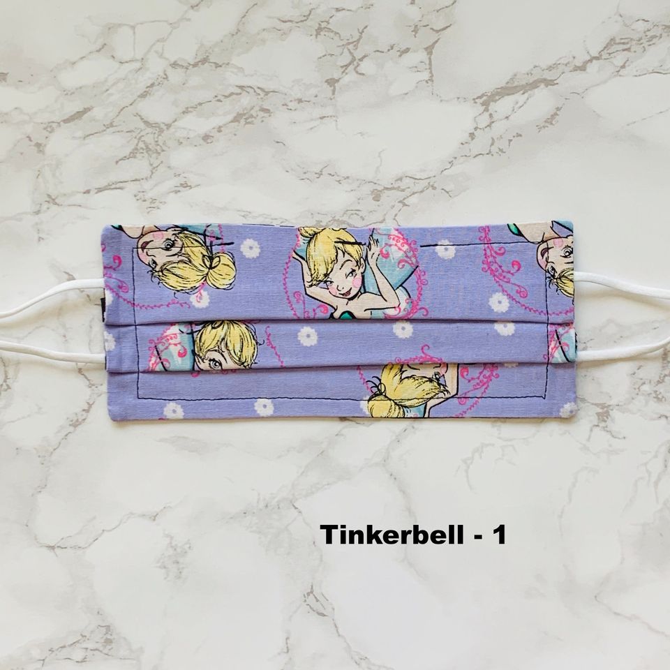 Face Mask Reversible Canada - Filter pocket - Adjustable Straps - Kids - Teens - Adults - Cotton - Two layer - Machine Washable