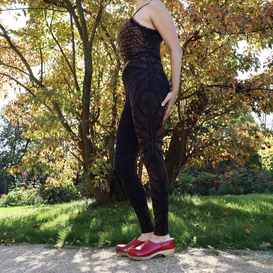 Leggings - Batik - Aridity - brown-ochre brown