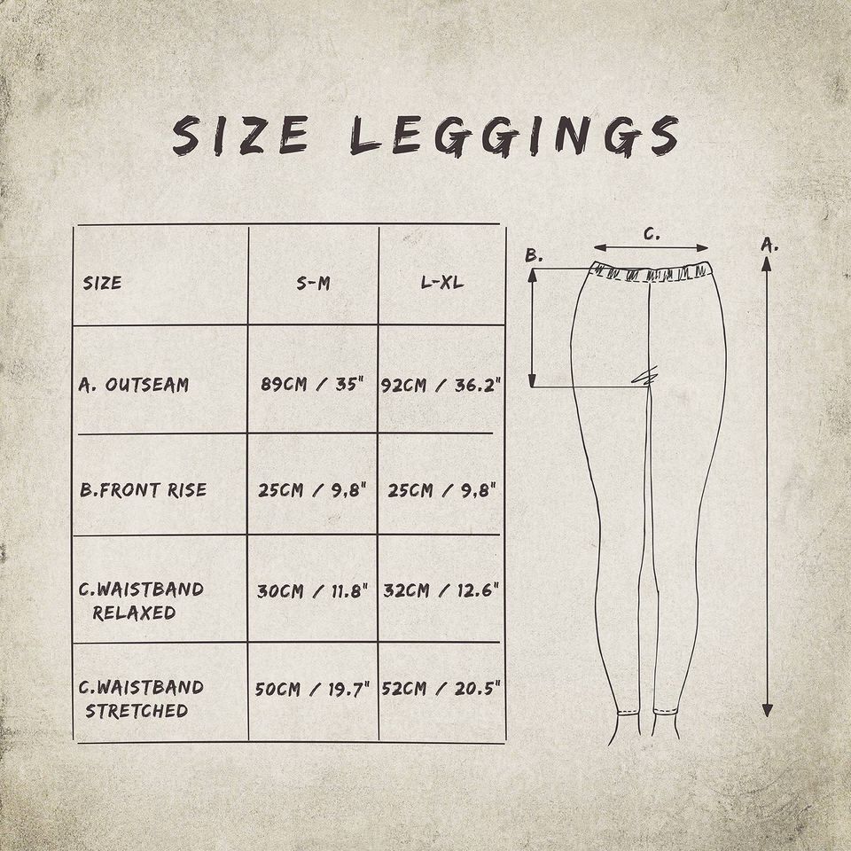 Leggings - Batik - Birch - black - colorful