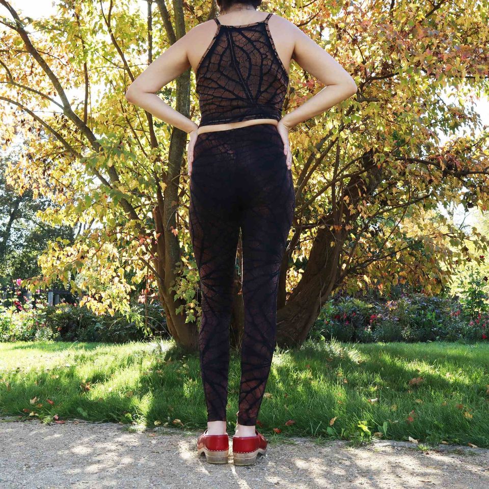 Leggings - Batik - Aridity - brown-ochre brown