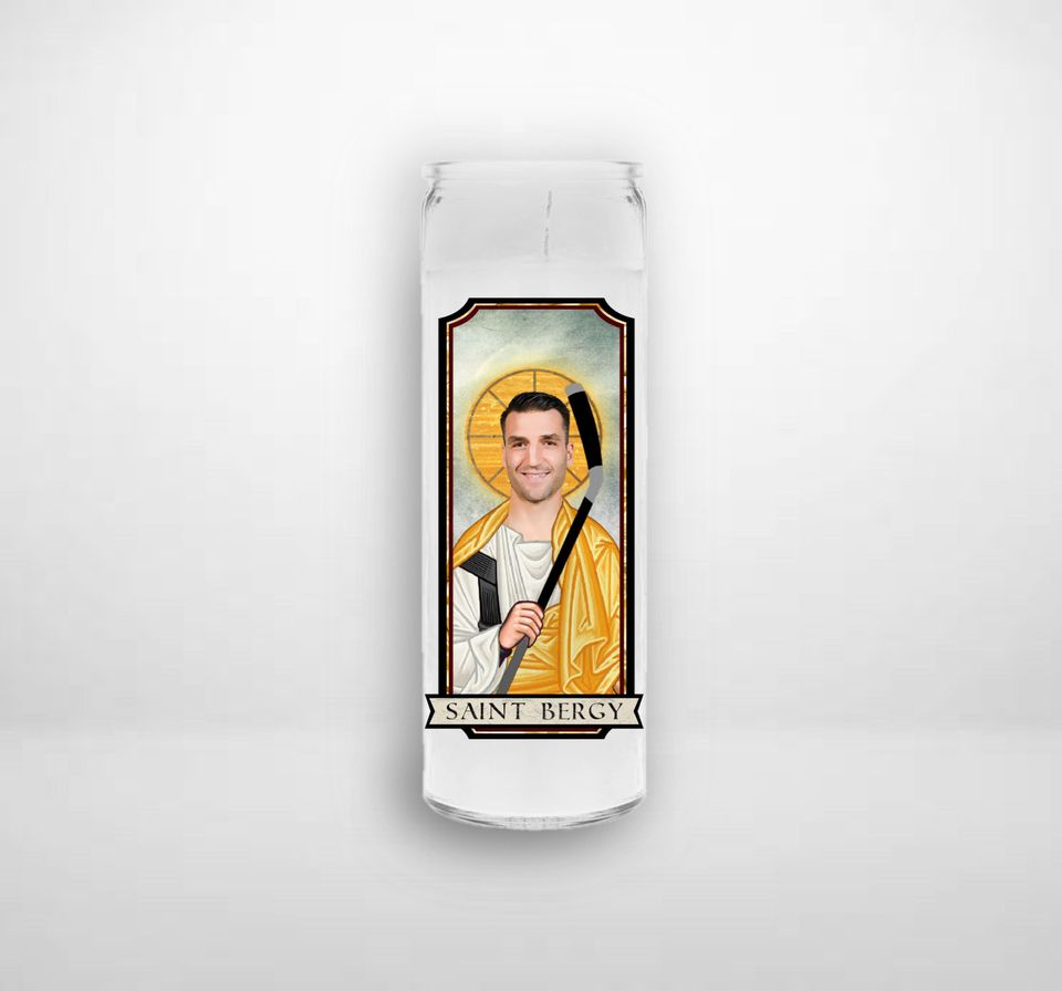 Patrice Bergeron Boston Bruins Celebrity Prayer Candle