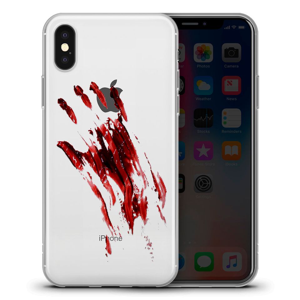 Bloody Vampire Phone Case: Scratch-Resistant UV Print
