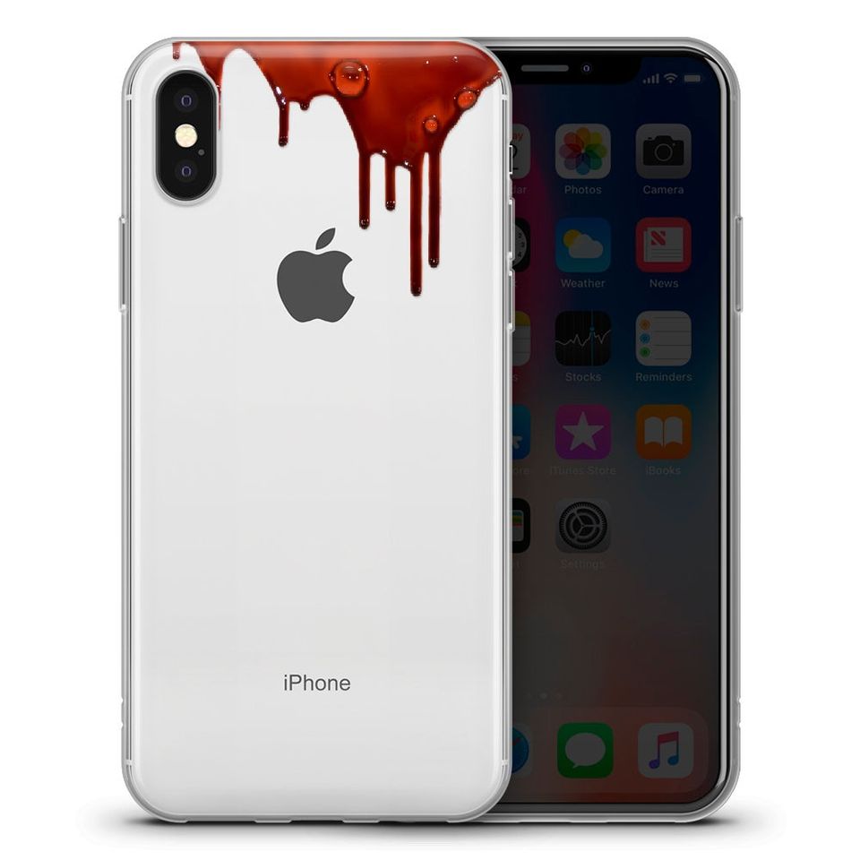 Bloody Vampire Phone Case: Scratch-Resistant UV Print