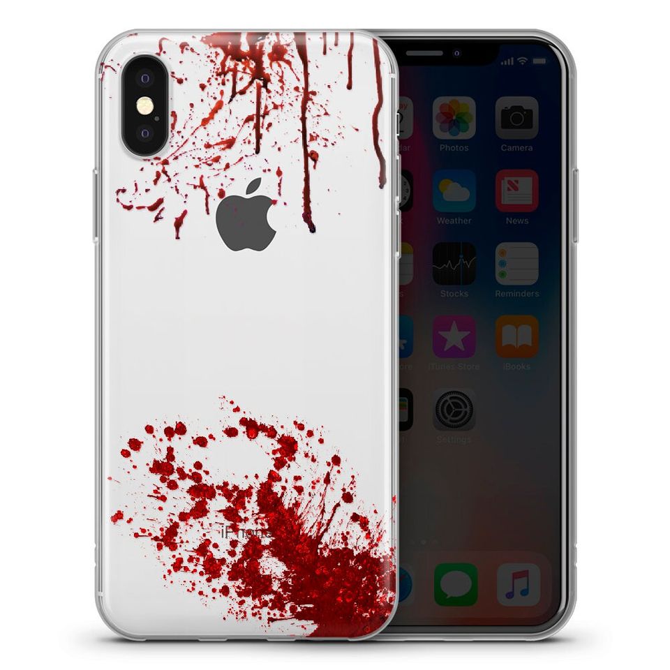 Bloody Vampire Phone Case: Scratch-Resistant UV Print