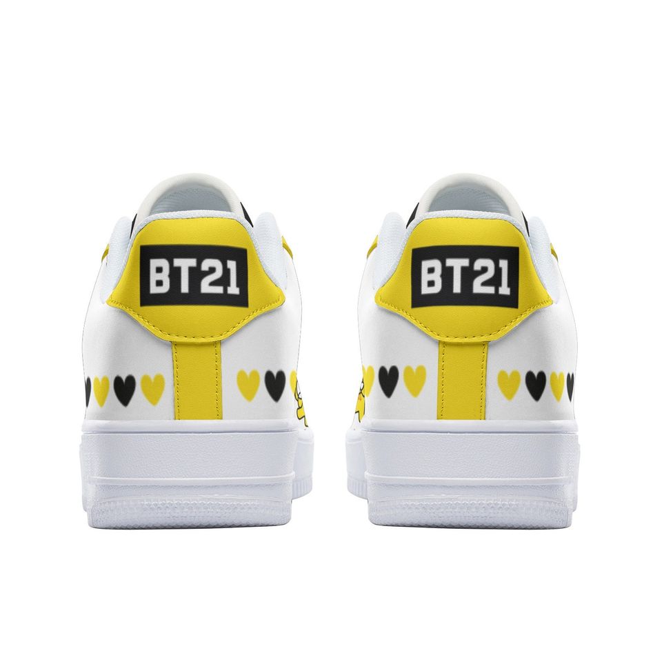 BT21 Chimmy Unisex Low Top Leather Sneakers
