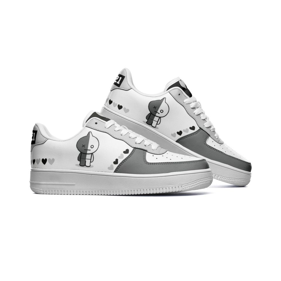 BT21 Van Unisex Low Top Leather BTS Sneakers