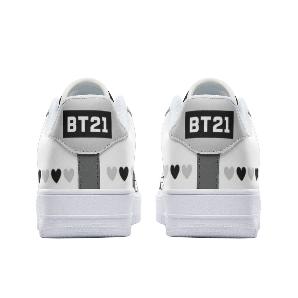 BT21 Van Unisex Low Top Leather BTS Sneakers