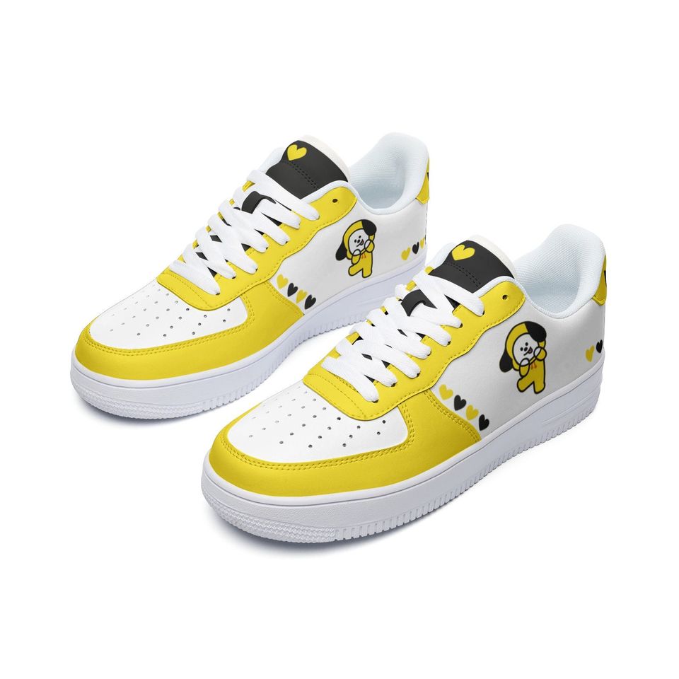 BT21 Chimmy Unisex Low Top Leather Sneakers