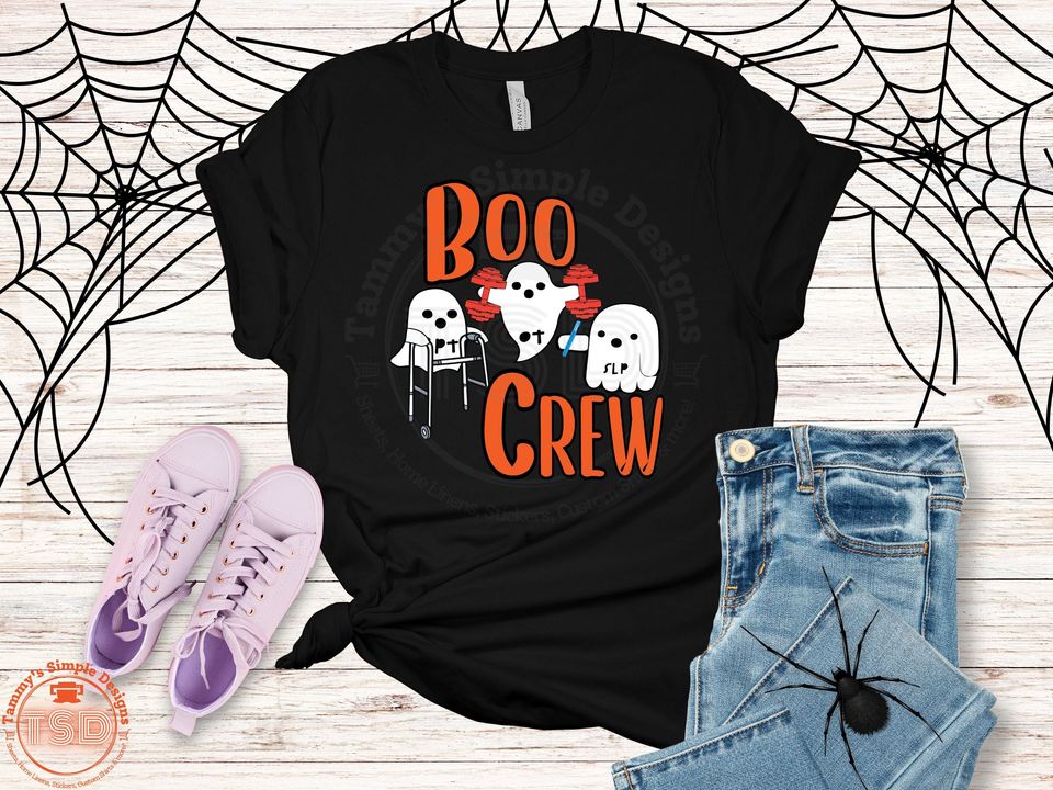 OT PT SLP Therapy Halloween Shirt, Occupational Therapy