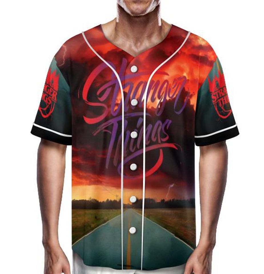 Stranger Things Baseball Jersey