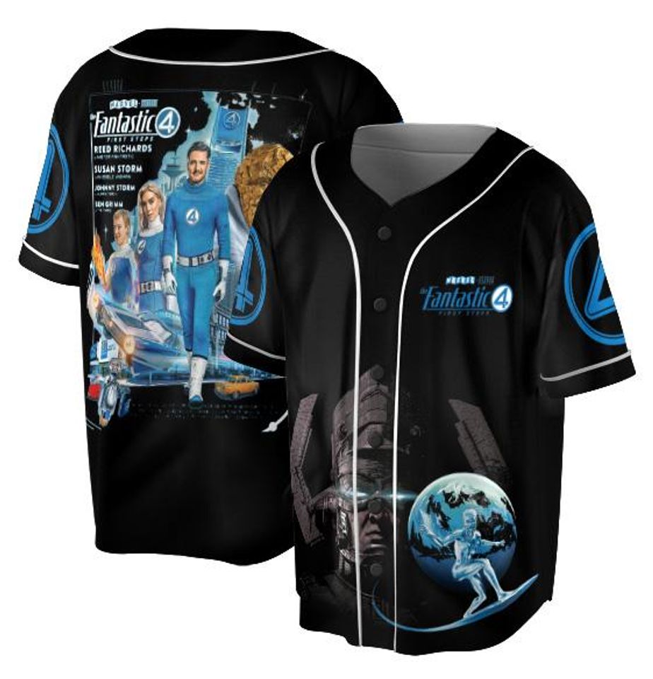 Vintage The Fantastic Four Baseball Jersey